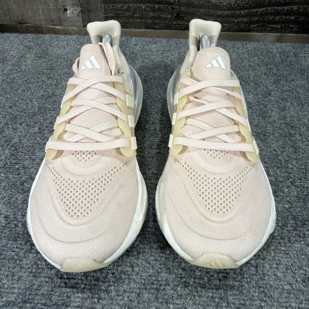 Adidas Ultraboost Light Wonder Quartz Pink Comfy Low Top Athletic Shoes Womens 8